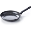Afbeelding van BK Universe Koekenpan 24cm - PFAS-vrij - Inductie - Keramisch - Ovenbestendig tot 160°C - Zwart/Gran