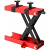 Afbeelding van SPORTNOW Beinstrecker van staal, kunstleer - 105L x 95B x 80H cm - Zwart