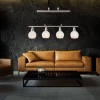 Afbeelding van Globo hanglamp Elliott nikkel metaal grote eettafel lamp E14_LED