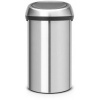 Afbeelding van Brabantia Touch Bin Prullenbak - 60 liter - Mat RVS