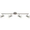 Afbeelding van Briloner Leuchten COOL Plafondlamp - 4 draaibare en zwenkbare spots - Mat nikkel