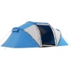 Afbeelding van Outsunny Tent Taft, Fiberglas L430 x B240 x H170cm - Blauw