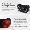 Afbeelding van Qumax Massagekussen draadloos - Oplaadbaar - Nekmassage Apparaat met Warmte Functie - Elektrisch Shi