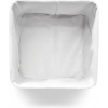 Afbeelding van Bamboe opbergmand - stof - badkamer - 20x31x31 cm - voor speelgoed - opvouwbaar - bruin