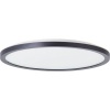Afbeelding van Brilliant Brennan - Plafondlamp voor Badkamer - LED 18W 4000K - 3-staps dimmer - IP44 - Zwart/Wit