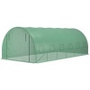Afbeelding van Outsunny Vervangfolie voor kas PE 600L x 300B x 200H cm - Groen