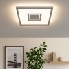 Afbeelding van Briloner Leuchten - LED-plafondlamp met achtergrondverlichting, 22W, 3000 lumen, wit/mat nikkel