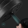 Afbeelding van SONGMICS dumbbellset 30 kg - 2x 15 kg - met verbindingsstang - instelbaar gewicht voor thuisfitness