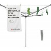 Afbeelding van Brabantia Topspinner Waslijn - 40 m - met Grondanker en Beschermhoes - Antraciet