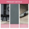 Afbeelding van PawHut Verhoogd Inklapbaar Hondenbed voor Buiten, Grijs, 59 x 46 x 15 cm
