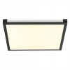 Afbeelding van RGB LED Paneel Deckenlamp met afstandsbediening, 24W, 1400lm, zwart, 45x7,1 cm
