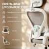 Afbeelding van HOMCOM Bureaustoel - Polyester, Kunststof - 64L x 63B x 115-125H cm - Grijs
