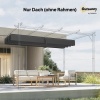 Afbeelding van Outsunny - Vervangend dak - 3 x 2,15 m - Polyester - Donkergrijs