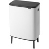 Afbeelding van Brabantia Bo Touch Bin Hi Prullenbak - 60 liter - 1 vak - Wit