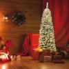 Afbeelding van Coast Kunstkerstboom 250 LED - 180 cm - Besneeuwd - Potloodvorm