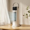 Afbeelding van HOMCOM Tafelventilator - ABS, kunststof - 16,8L x 16B x 41H cm - Wit