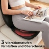 Afbeelding van HOMCOM Nek- en Rugmassager - Leer, Stof - 105L x 45B x 10H cm - Zwart
