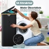 Afbeelding van KESSER® Wasmand met deksel opvouwbaar Wasbox Wasmand Wasemmer | Wasverzamelaar met uitneembare wasza