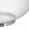 Afbeelding van Relaxdays RVS vergiet, fijnmazige zeef met handgrepen, Ø 26cm, vaatwasserbestendig, zilver