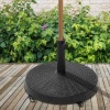 Afbeelding van Outsunny - Zonneschermstandaard - Kunststof - voor parasol Ø 38/48 mm