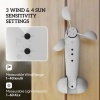 Afbeelding van Outsunny wind- en zonnesensor voor zonneschermen - luifel - 230V