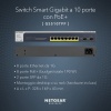 Afbeelding van NETGEAR GS510TPP 10-poorts Gigabit Ethernet LAN PoE+ switch Smart Managed Pro (met 8x PoE+ 190W, 2x