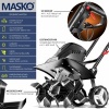Afbeelding van MASKO® elektrische tuinfrees 1500 Watt | 45 cm werkbreedte 20 cm werkdiepte
