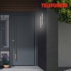 Afbeelding van Telefunken - LED buitenwandlamp met 2 lampen, 8 Watt, 960 lumen, IP44, zwart