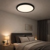 Afbeelding van Briloner Leuchten - LED Plafondlamp, 24,5W, 2400 lumen, 4000K, zwart-wit