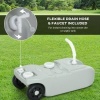 Afbeelding van Outsunny - Afvalwatertank voor Campers - met Wielen - 40 L