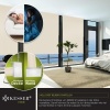 Afbeelding van KESSER® Verticale zonwering, verticale luifel, balkonluifel, inkijkbescherming, zonwering, zijrolgor