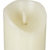Afbeelding van LED kaarsen set van 4 met timer en bewegende vlam - 10 x 7,5 cm - op batterij