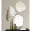 Afbeelding van WOOOD Philou Spiegel - Glas/Metaal - Zwart - 80x50 cm