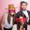 Afbeelding van Relaxdays cowboyhoed voor volwassenen, verstelbaar koord, zwart, ideaal voor carnaval