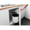 Afbeelding van Brabantia Inbouw Prullenbak - 15 liter - Wit