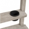 Afbeelding van Outsunny Zandbak van Tannenhout 154L x 80B x 60H cm - Grijs