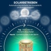 Afbeelding van Outsunny Rotan Lamp Staal, PE Rotan Ø37 x 144H cm Geel