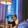 Afbeelding van Glasvezel lamp met kleurverandering - 33 cm - Retro LED sfeerverlichting