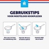 Afbeelding van BK Blue Label Wokpan 28 cm - 3,7L - PFAS-vrij - Inductie - Keramisch - Ovenbestendig - Blauw