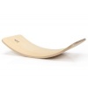 Afbeelding van COSTWAY Balanceerplank 90 x 30/40 cm, hout, tot 220 kg, met/zonder vilt voor kinderen en volwassenen