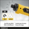 Afbeelding van Powerplus POWX00410 Accu schroefmachine - 7,2V - Draaibare handgreep, Incl. 1 x 1,3Ah Accu, lader,