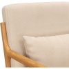 Afbeelding van HOMCOM Accent Stoel - Fluweel (100% polyester) - 61x78x76cm - Beige