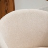Afbeelding van HOMCOM Eetstoel Polyester, Metaal 56L x 55B x 74H cm Beige