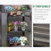 Afbeelding van Outsunny kas - grijs dennenhout en kunststof - 70L x 50B x 120H cm