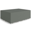 Afbeelding van Outsunny Waterdichte Tuinmeubelhoes, Winddicht en UV-bestendig, Grijs 600D Oxford-stof