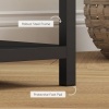 Afbeelding van HOMCOM Console Tafel - Staal - 110L x 30B x 75H cm - Zwart