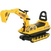 Afbeelding van HOMCOM Kinderen Loopauto Bouwvoertuig Geel 78L x 24B x 58,5H cm