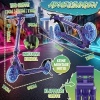 Afbeelding van RE:SPORT® Cityroller voor kinderen en volwassenen met LED, bel en draagband | Opvouwbare scooter met