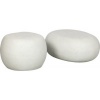 Afbeelding van vtwonen Pebble Bijzettafel - Fiber Clay - Betonlook - Wit - 31x65x49 cm