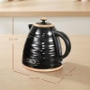 Afbeelding van Homcom waterkoker - Kunststof - 24,1L x 19,5B x 23,2H cm - Zwart